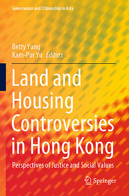 Couverture cartonnée Land and Housing Controversies in Hong Kong de 