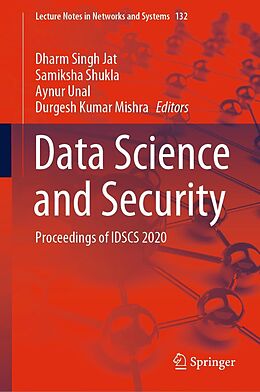 eBook (pdf) Data Science and Security de 