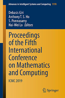 Kartonierter Einband Proceedings of the Fifth International Conference on Mathematics and Computing von 