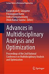 eBook (pdf) Advances in Multidisciplinary Analysis and Optimization de 