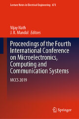 Livre Relié Proceedings of the Fourth International Conference on Microelectronics, Computing and Communication Systems de 