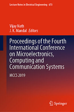 Livre Relié Proceedings of the Fourth International Conference on Microelectronics, Computing and Communication Systems de 