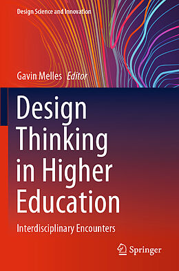 Couverture cartonnée Design Thinking in Higher Education de 