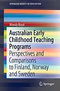 E-Book (pdf) Australian Early Childhood Teaching Programs von Wendy Boyd