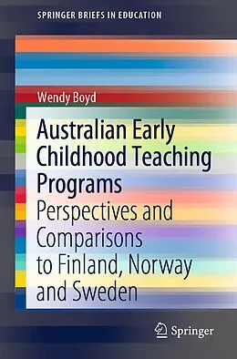 E-Book (pdf) Australian Early Childhood Teaching Programs von Wendy Boyd