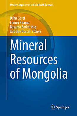 Livre Relié Mineral Resources of Mongolia de 