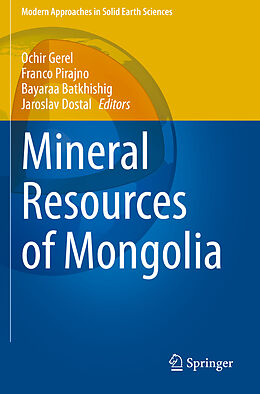 Couverture cartonnée Mineral Resources of Mongolia de 