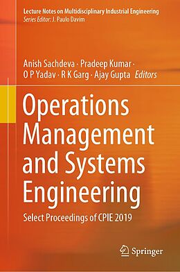 eBook (pdf) Operations Management and Systems Engineering de 