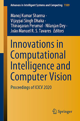 Kartonierter Einband Innovations in Computational Intelligence and Computer Vision von 