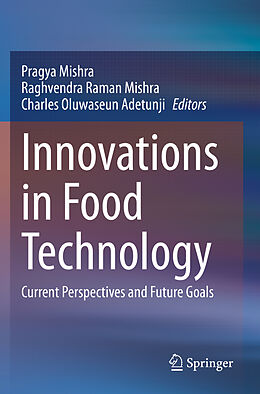 Couverture cartonnée Innovations in Food Technology de 