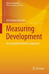 eBook (pdf) Measuring Development de Asis Kumar Banerjee