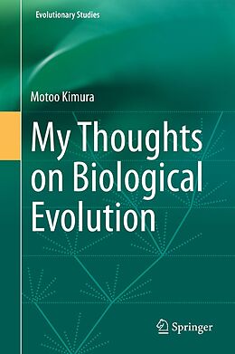 eBook (pdf) My Thoughts on Biological Evolution de Motoo Kimura