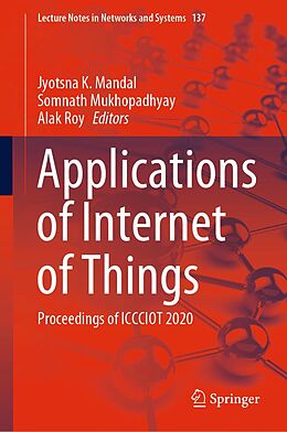 eBook (pdf) Applications of Internet of Things de 