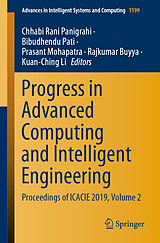 Couverture cartonnée Progress in Advanced Computing and Intelligent Engineering de 