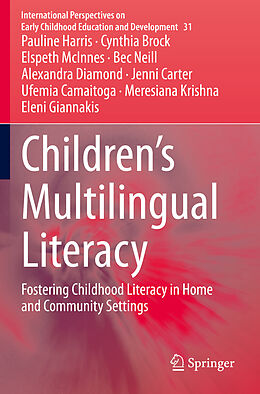 Couverture cartonnée Children s Multilingual Literacy de Pauline Harris, Cynthia Brock, Elspeth McInnes