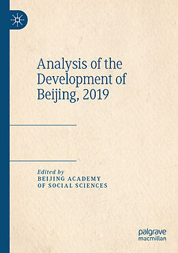 Couverture cartonnée Analysis of the Development of Beijing, 2019 de 