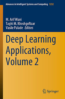 Kartonierter Einband Deep Learning Applications, Volume 2 von 