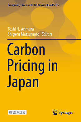 Couverture cartonnée Carbon Pricing in Japan de 