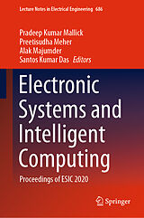 Livre Relié Electronic Systems and Intelligent Computing de 