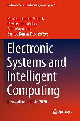 Couverture cartonnée Electronic Systems and Intelligent Computing, 2 Teile de 