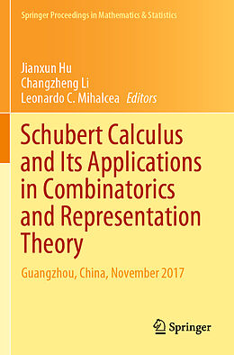 Couverture cartonnée Schubert Calculus and Its Applications in Combinatorics and Representation Theory de 