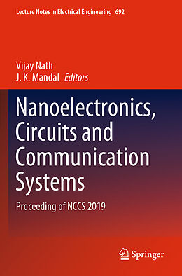 Couverture cartonnée Nanoelectronics, Circuits and Communication Systems de 