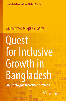 Couverture cartonnée Quest for Inclusive Growth in Bangladesh de 