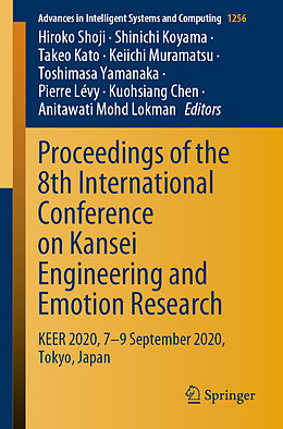 Kartonierter Einband Proceedings of the 8th International Conference on Kansei Engineering and Emotion Research von 