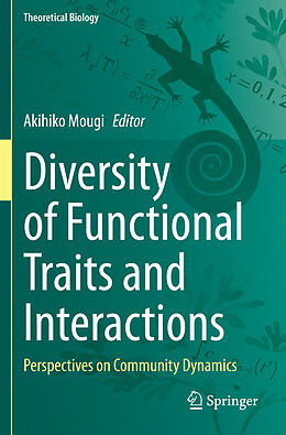 Couverture cartonnée Diversity of Functional Traits and Interactions de 