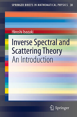 Kartonierter Einband Inverse Spectral and Scattering Theory von Hiroshi Isozaki