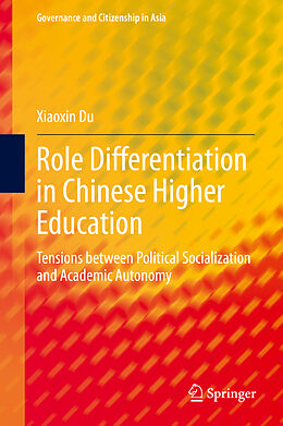 Livre Relié Role Differentiation in Chinese Higher Education de Xiaoxin Du