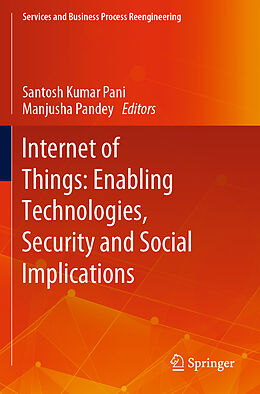 Couverture cartonnée Internet of Things: Enabling Technologies, Security and Social Implications de 