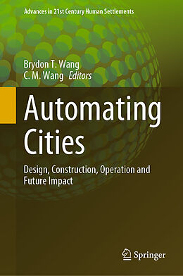 Livre Relié Automating Cities de 