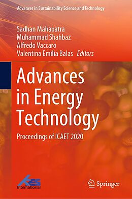 eBook (pdf) Advances in Energy Technology de 