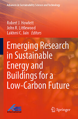 Couverture cartonnée Emerging Research in Sustainable Energy and Buildings for a Low-Carbon Future de 