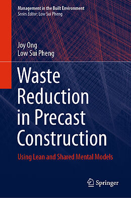 Livre Relié Waste Reduction in Precast Construction de Low Sui Pheng, Joy Ong