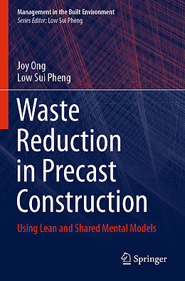 Couverture cartonnée Waste Reduction in Precast Construction de Low Sui Pheng, Joy Ong