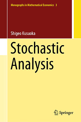 Livre Relié Stochastic Analysis de Shigeo Kusuoka