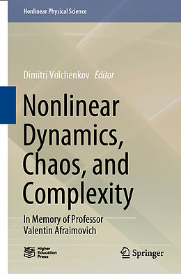 Livre Relié Nonlinear Dynamics, Chaos, and Complexity de 