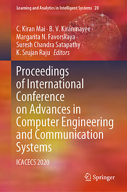 Fester Einband Proceedings of International Conference on Advances in Computer Engineering and Communication Systems von 
