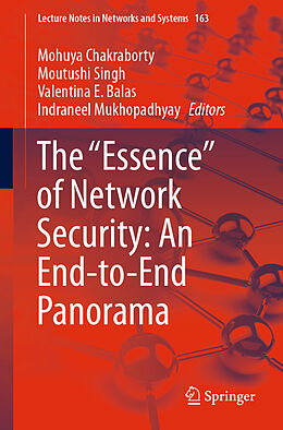 Couverture cartonnée The "Essence" of Network Security: An End-to-End Panorama de 