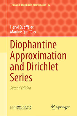 Livre Relié Diophantine Approximation and Dirichlet Series de Martine Queffélec, Hervé Queffélec