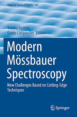 Couverture cartonnée Modern Mössbauer Spectroscopy de 