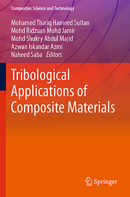 Couverture cartonnée Tribological Applications of Composite Materials de 