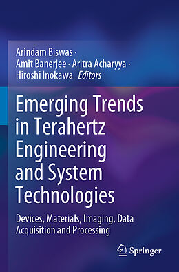 Couverture cartonnée Emerging Trends in Terahertz Engineering and System Technologies de 