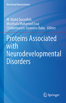 Livre Relié Proteins Associated with Neurodevelopmental Disorders de 