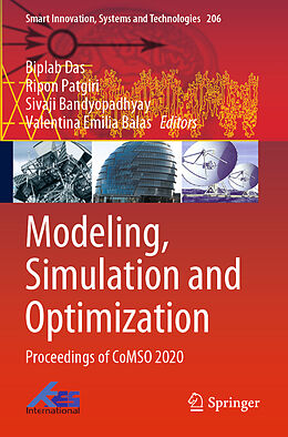 Couverture cartonnée Modeling, Simulation and Optimization de 