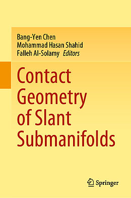 Fester Einband Contact Geometry of Slant Submanifolds von 