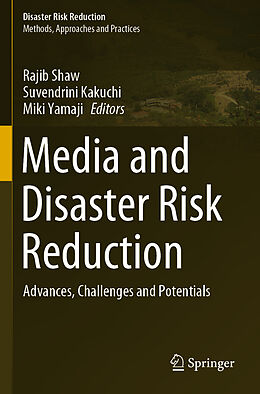 Couverture cartonnée Media and Disaster Risk Reduction de 