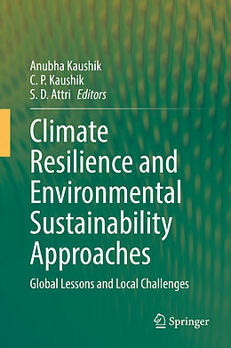 eBook (pdf) Climate Resilience and Environmental Sustainability Approaches de 